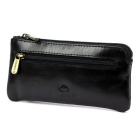 EL FORREST 990-68 fekete bőr kulcstartó 15 x 7.5 x 1.5 cm