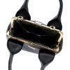 EGO ES0273PS 120025WL fekete női bőr kézitáska, válltáska 27 x 21 x 11 cm 