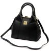 EGO ES0273PS 120025WL fekete női bőr kézitáska, válltáska 27 x 21 x 11 cm 