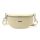 MiaMore 01-029 bézs női bőr övtáska, crossbody 23 x 13 x 6 cm 