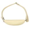 MiaMore 01-029 bézs női bőr övtáska, crossbody 23 x 13 x 6 cm 
