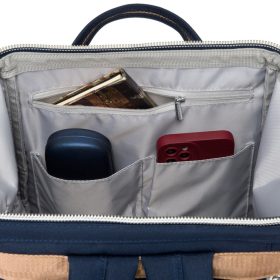   Peterson PTN BETA NAVY sötétkék női hátizsák 27 x 39 x 17 cm