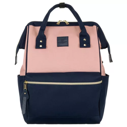 Peterson PTN ALFA sötétkék-pink női hátizsák 27 x 39 x 17 cm