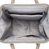 Peterson PTN BETA KHAKI-GRAY keki női poliészter hátizsák 27 x 39 x 17 cm
