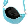Luka 24-017 türkiz női bőr övtáska, crossbody 37 x 22 x 11 cm 