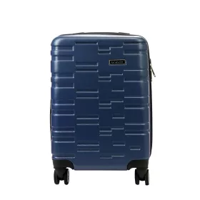   Gravitt 1-S20 sötétkék abs keményfedeles kabinbőrönd 36 x 56 x 26 cm