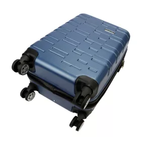   Gravitt 1-S20 sötétkék abs keményfedeles kabinbőrönd 36 x 56 x 26 cm