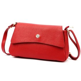 Gregorio 1746 piros női bőr válltáska 25 x 15 x 7.5 cm