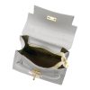 Luka 19-17 MN DOLLARO szürke női bőr kézitáska 23 x 19 x 12.5 cm
