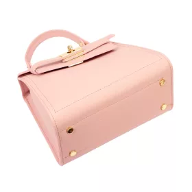   Luka 19-17 MN rózsaszín női bőr kézitáska, válltáska 23 x 19 x 12.5 cm