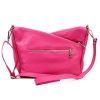 Luka 24-051 magenta női bőr válltáska 32 x 22 x 14 cm