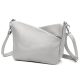 Luka 24-051 taupe női bőr válltáska 32 x 22 x 14 cm