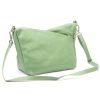 Luka 24-051 menta zöld női bőr válltáska 32 x 22 x 14 cm