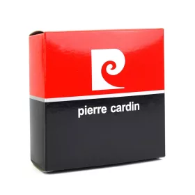 Pierre Cardin PARURE04 fekete férfi bőr öv 130 x 3,5 cm
