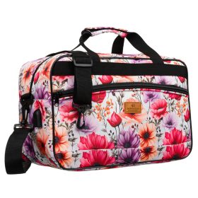   Rovicky R-TL15608 virág mintás Wizz Air, Ryanair kabintáska, utazótáska 40 x 25 x 20 cm