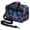 Rovicky R-TL15608 kék-rózsaszín mintás Wizz Air, Ryanair kabintáska, utazótáska 40 x 25 x 20 cm