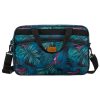 Rovicky R-TL15608 zöld-fekete mintás Wizz Air, Ryanair kabintáska,  utazótáska 40 x 25 x 20 cm