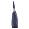 Patrizia 419-013-05 kék női bőr válltáska, shopper táska 38 x 38 x 13 cm