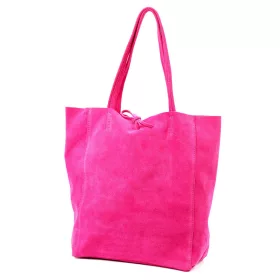   Patrizia 419-013-05 magenta női bőr válltáska, shopper táska 38 x 38 x 13 cm
