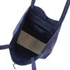 Patrizia 419-013-05 sötétkék női bőr válltáska, shopper táska 38 x 38 x 13 cm