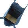 Patrizia 419-013-05 kék női velúr bőr bőr kézitáska 38 x 38 x 13 cm