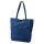 Patrizia 419-013-05 kék női bőr válltáska 38 x 38 x 13 cm