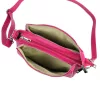 MiaMore 01-002 DOLLARO magenta női bőr kézitáska 27 x 20 x 10 cm