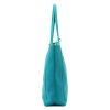 MiaMore 01-014 Z világoskék női bőr válltáska 40 x 38 x 13 cm