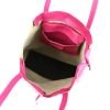 MiaMore 01-014 Z pink női bőr válltáska 40 x 38 x 13 cm