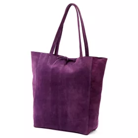   Patrizia 419-013-05 lila női bőr válltáska, shopper táska 38 x 38 x 13 cm