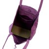 Patrizia 419-013-05 lila női velúr bőr bőr kézitáska 38 x 38 x 13 cm