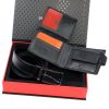 Pierre Cardin ZG-135-BR férfi marhabőr ajándék szett 25.5 x 6 x 19 cm