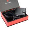 Pierre Cardin ZG-135-BR férfi marhabőr ajándék szett 25.5 x 6 x 19 cm