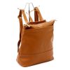 Luka 24-032 V2 konyak női bőr hátizsák 30 x 32 x 15 cm