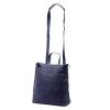 Luka 24-032 V2 sötétkék női bőr hátizsák 30 x 32 x 15 cm