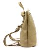 Luka 24-032 V2 DOLLARO bézs női marhabőr hátizsák 30 x 32 x 15 cm