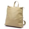 Luka 24-032 V2 DOLLARO bézs női marhabőr hátizsák 30 x 32 x 15 cm