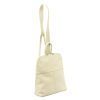 Voyager 517 DOLLARO bézs női marhabőr hátizsák 23 x 27 x 8 cm