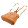 Voyager 517 DOLLARO barna női marhabőr hátizsák 23 x 27 x 8 cm