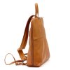 Voyager 517 DOLLARO barna női marhabőr hátizsák 23 x 27 x 8 cm