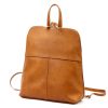Voyager 517 DOLLARO barna női marhabőr hátizsák 23 x 27 x 8 cm