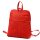 Voyager 517 DOLLARO piros női marhabőr hátizsák 23 x 27 x 8 cm