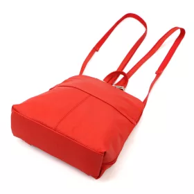   Voyager 517 DOLLARO piros női bőr hátizsák 23 x 27 x 8 cm