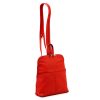 Voyager 517 DOLLARO piros női marhabőr hátizsák 23 x 27 x 8 cm