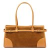 Luka 24-067 konyak női bőr válltáska 38.5 x 20 x 13 cm 