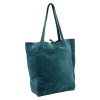Patrizia 419-013-05 zöld női velúr bőr bőr kézitáska 38 x 38 x 13 cm