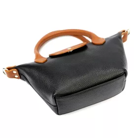   Luka 24-068 fekete női bőr kézitáska, válltáska 32 x 14 x 10 cm