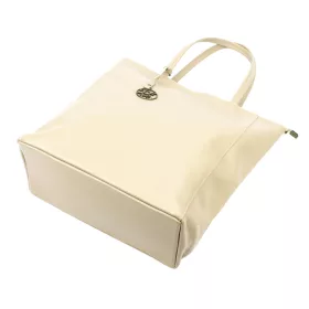   Gregorio 1748 bézs női bőr válltáska, shopper táska 37 x 35 x 14 cm