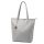 Gregorio 1748 szürke női bőr válltáska, shopper táska 37 x 35 x 14 cm