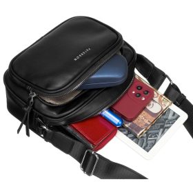   Peterson PTN TOR-ALE-20 fekete női oldaltáska, crossbody 23 x 15 x 10 cm